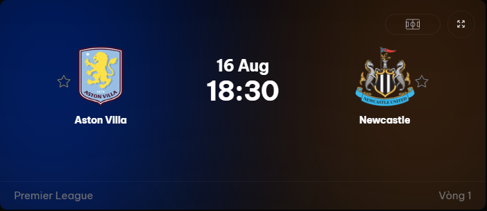 Nhận Định Aston Villa vs Newcastle (18h30, 16/8): Pháo Đài Villa Park Thử Lửa 'Chích Chòe' Khủng Hoảng