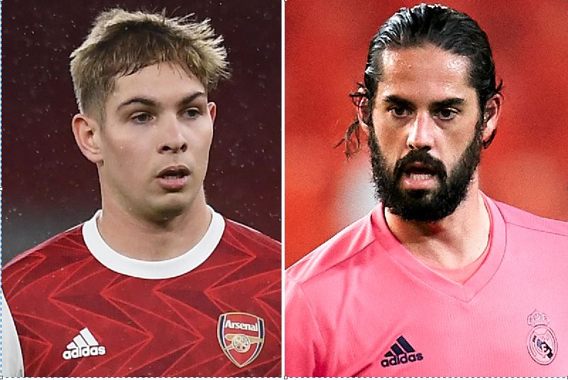 Emile Rowe thăng hoa, Arsenal cân nhắc không mua Isco