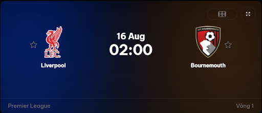 Nhận Định Liverpool vs Bournemouth (16/8): Nhà Vua Mở Màn Mùa Giải, Chờ Mưa Bàn Thắng Tại Anfield